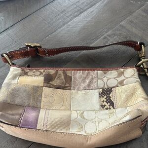 Coach Patchwork Shoulder Bag